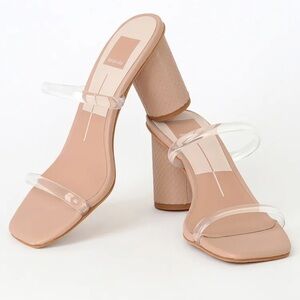 NWOT Noles Nude Vinyl High Heel Sandals
Dolce Vita